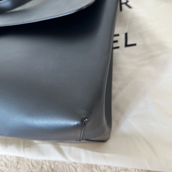 Mansur Gavriel Black Vegetable Tanned Large Lady Bag - Picture 7 of 10